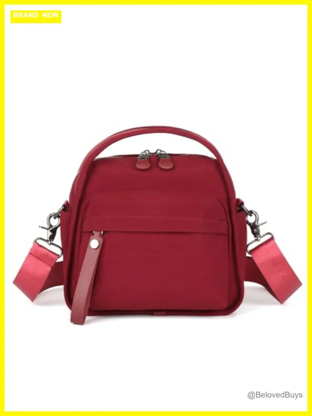 Nylon Crossbody Bag for Women Commute Underarm Shoulder Tote Purse